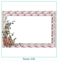 marco de fotos de flores 228