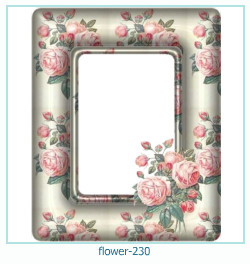 marco de fotos de flores 230