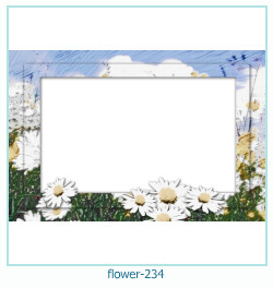 marco de fotos de flores 234