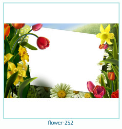 marco de fotos de flores 252