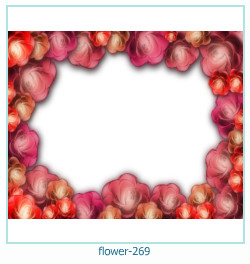 marco de fotos de flores 269
