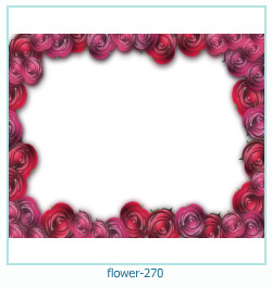 marco de fotos de flores 270