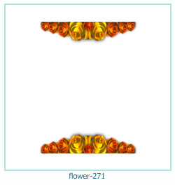 marco de fotos de flores 271