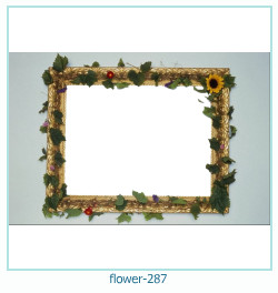marco de fotos de flores 287