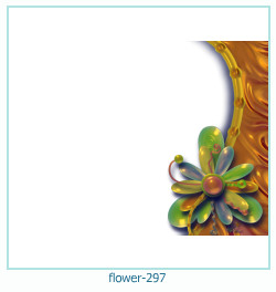 marco de fotos de flores 297