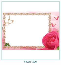 marco de fotos de flores 329