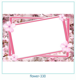 marco de fotos de flores 330