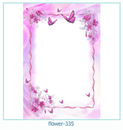 marco de fotos de flores 335