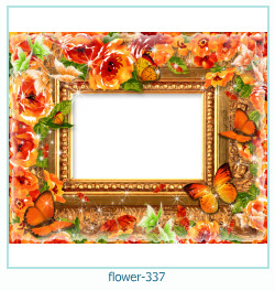 marco de fotos de flores 337