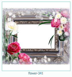 marco de fotos de flores 341
