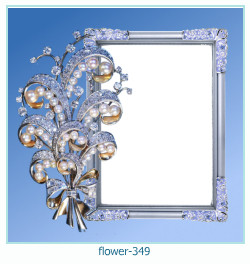 marco de fotos de flores 349