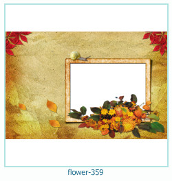 marco de fotos de flores 359