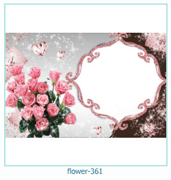marco de fotos de flores 361
