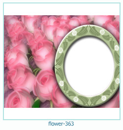marco de fotos de flores 363