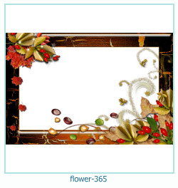 marco de fotos de flores 365