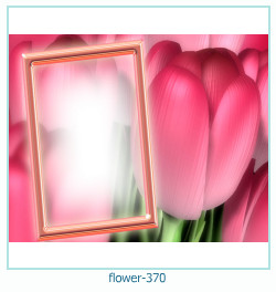 marco de fotos de flores 370