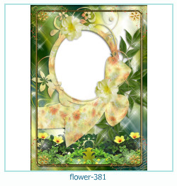 marco de fotos de flores 381