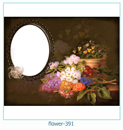 marco de fotos de flores 391