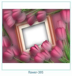 marco de fotos de flores 395