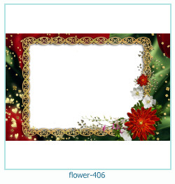 marco de fotos de flores 406