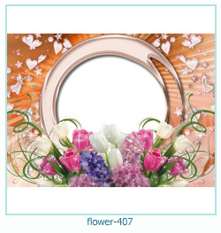 marco de fotos de flores 407
