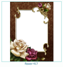 marco de fotos de flores 417