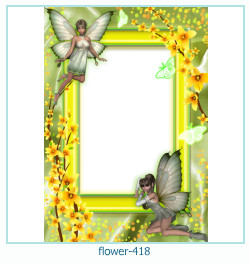 marco de fotos de flores 418