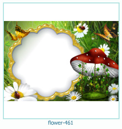 marco de fotos de flores 461