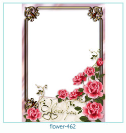 marco de fotos de flores 462