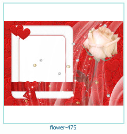 marco de fotos de flores 475