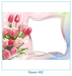 marco de fotos de flores 482