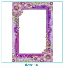 marco de fotos de flores 483