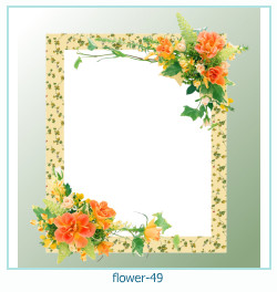 marco de fotos de flores 49