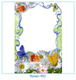marco de fotos de flores 492