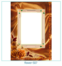 marco de fotos de flores 507