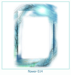 marco de fotos de flores 514