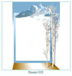 marco de fotos de flores 515