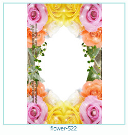 marco de fotos de flores 522