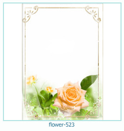 marco de fotos de flores 523