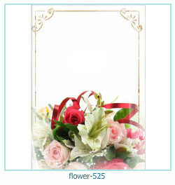 marco de fotos de flores 525