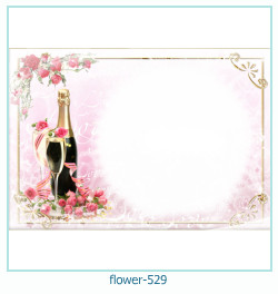 marco de fotos de flores 529