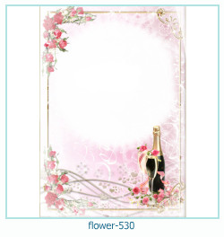 marco de fotos de flores 530