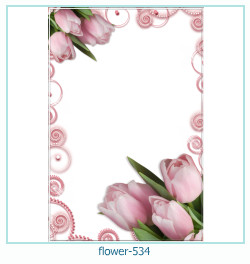 marco de fotos de flores 534