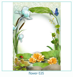 marco de fotos de flores 535