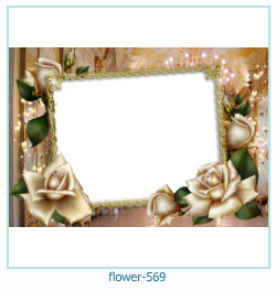 marco de fotos de flores 569