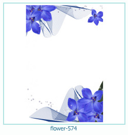 marco de fotos de flores 574