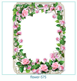 marco de fotos de flores 575