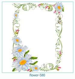 marco de fotos de flores 580