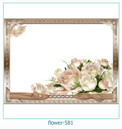 marco de fotos de flores 581
