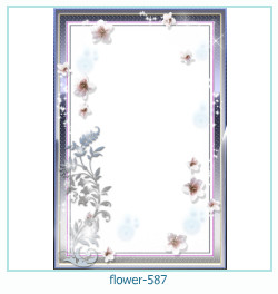 marco de fotos de flores 587